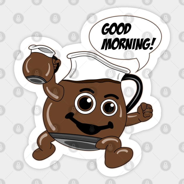 coffee man! Sticker by triggerleo